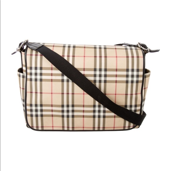 Burberry Handbags - SOLD Burberry Nova Check diaper Messenger bag